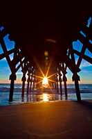 Sunrise Through Crystal Pier - Winter Solstice