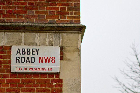 Abbey Road Street Sign
