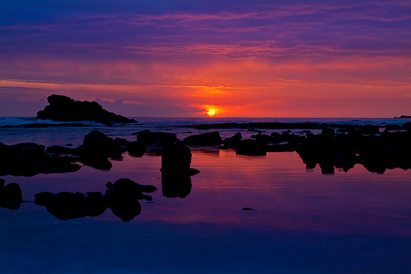 Hawaiian Sunset - Kona, Hawaii